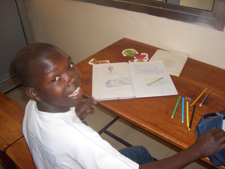 All children go to the local primary school, where they learn to read, write and do maths together with the children from the neighborhood.